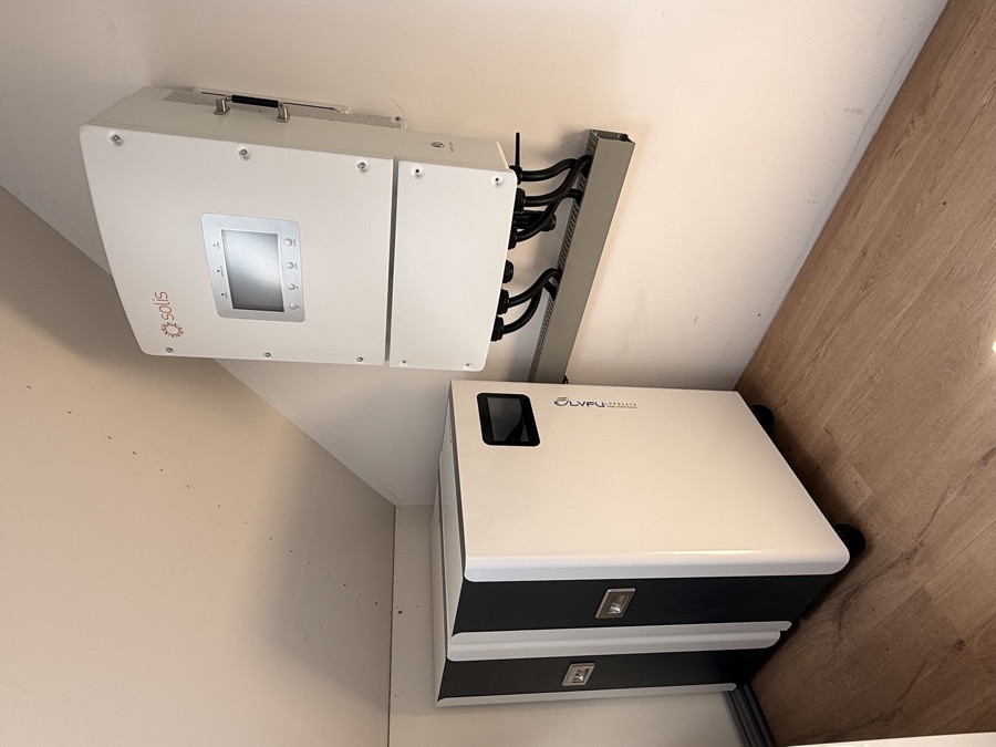 32.16 kWh battery storage with ATS backup.