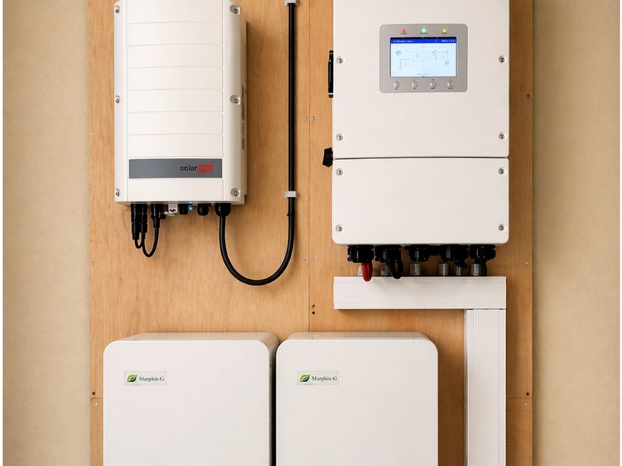 20 kWh with two batteries.
