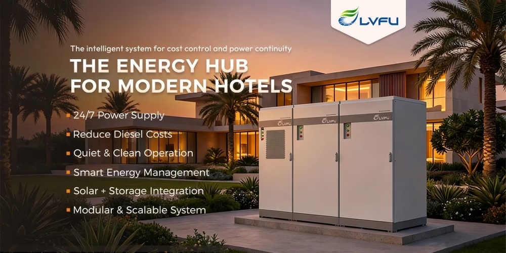 LVFU 261 kWh C&I outdoor ESS buitenunit